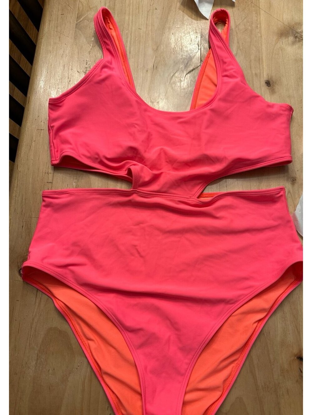 Aerie Hot pink one piece swimsuit